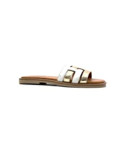 Ivoire Tml 28 Cuir Blanc Or