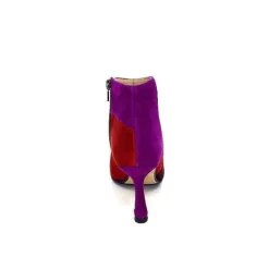 L'Arianna Tr1672 Daim Prune Rouge Fushia