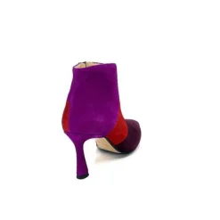 L'Arianna Tr1672 Daim Prune Rouge Fushia