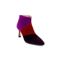 L'Arianna Tr1672 Daim Prune Rouge Fushia