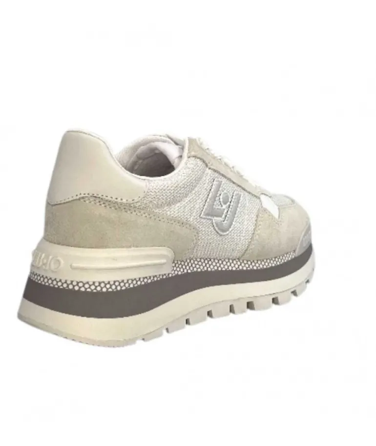 Liu.Jo Ba3119Px0270 Daim Textile Blanc