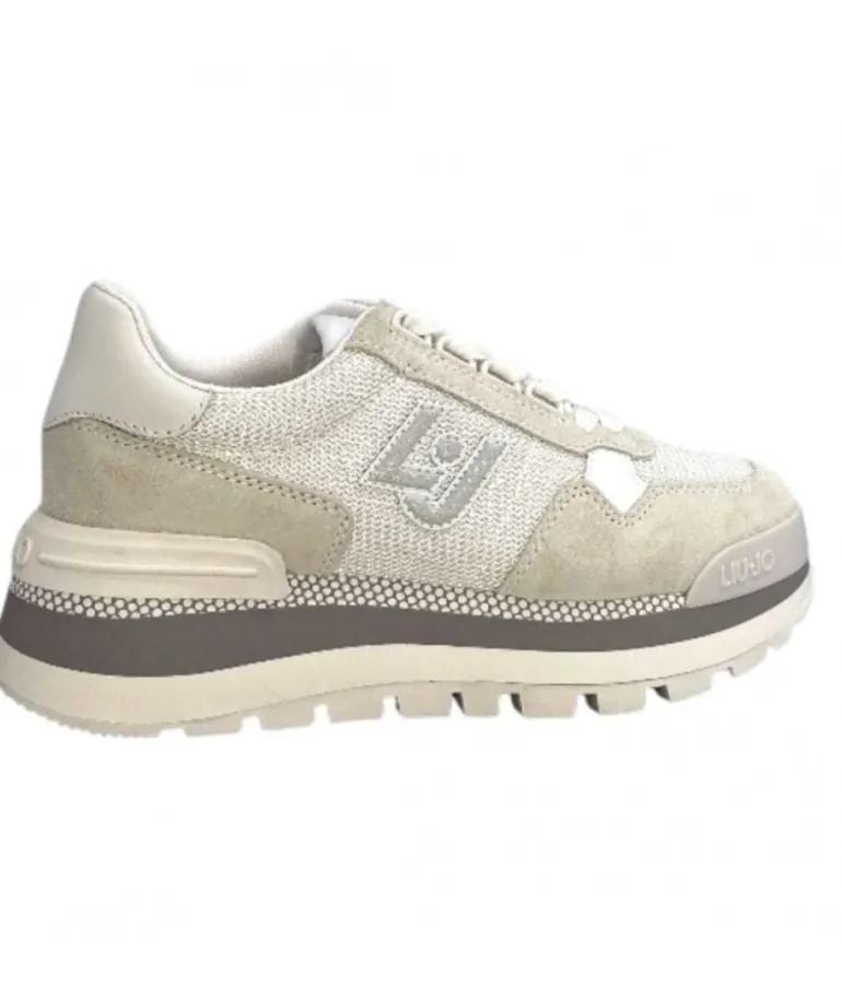 Liu.Jo Ba3119Px0270 Daim Textile Blanc