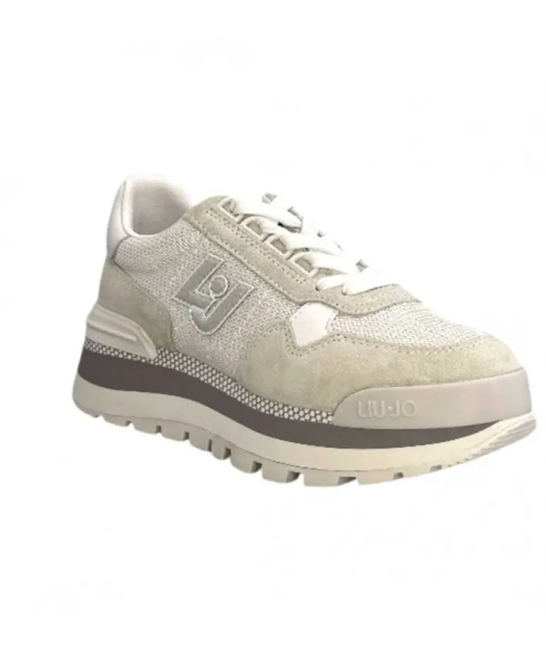 Liu.Jo Ba3119Px0270 Daim Textile Blanc