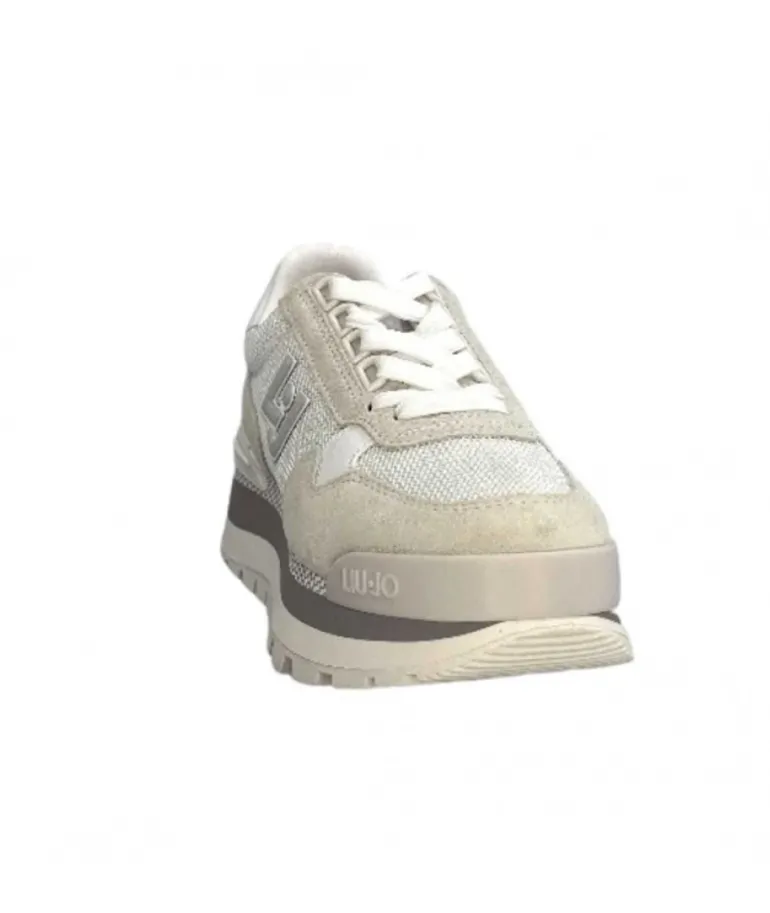 Liu.Jo Ba3119Px0270 Daim Textile Blanc