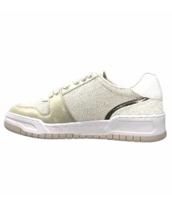 Liu.Jo Ba3093Tx306 Suede Textile Blanc Glitter