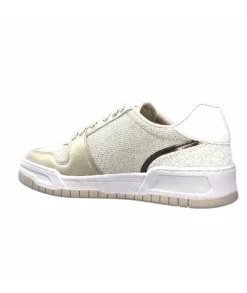 Liu.Jo Ba3093Tx306 Suede Textile Blanc Glitter