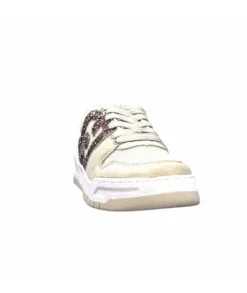 Liu.Jo Ba3093Tx306 Suede Textile Blanc Glitter