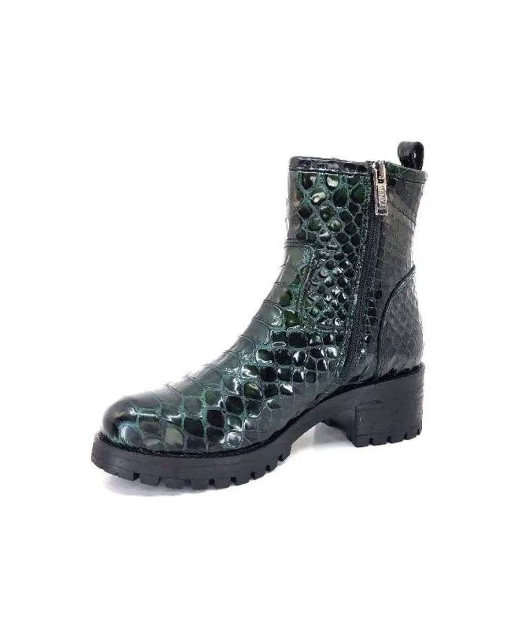 Minka Din 7 Cuir Coco Vert