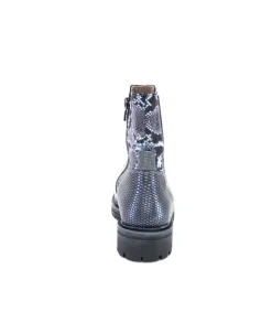 Mkd Gilda Cuir Metal Gris