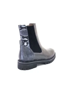 Mkd Gilda Cuir Metal Gris