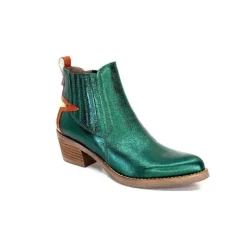 Mkd Izac Cuir Metal Vert