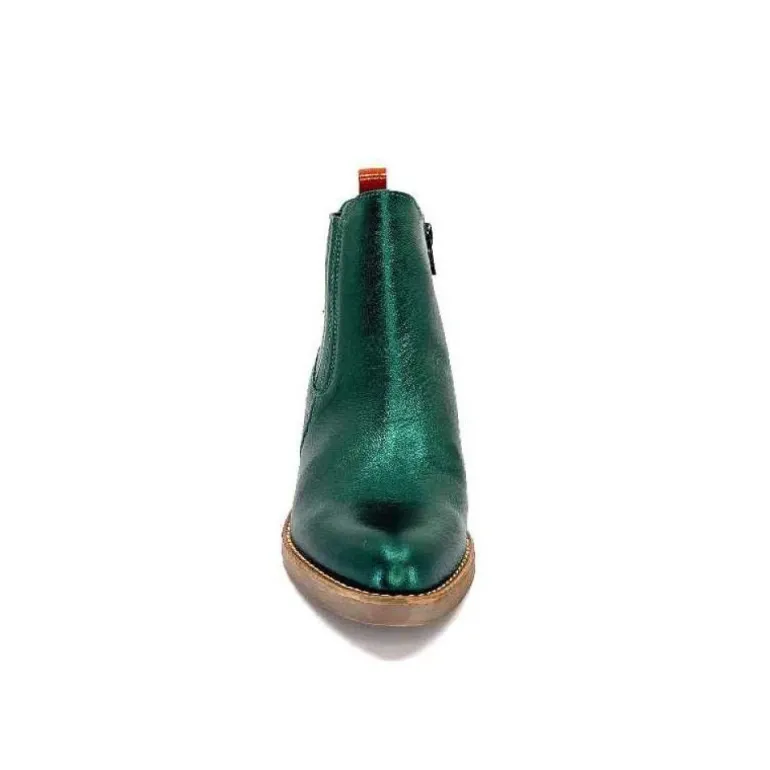 Mkd Izac Cuir Metal Vert