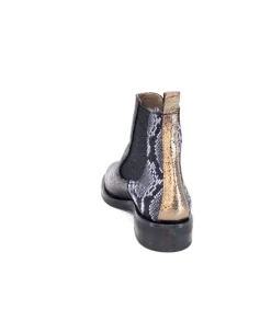 Mkd Sibel4 Cuir Metal Noir