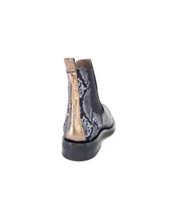 Mkd Sibel4 Cuir Metal Noir