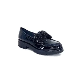 Mocassins Myma 6765 Cuir Vernis Noir