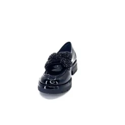 Mocassins Myma 6765 Cuir Vernis Noir