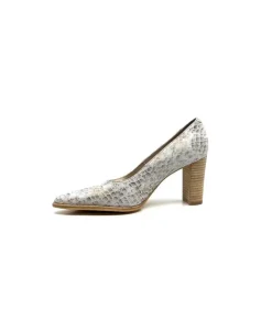 Myma 6530/04 Cuir Blanc & Argent