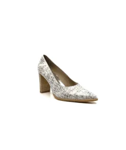 Myma 6530/04 Cuir Blanc & Argent