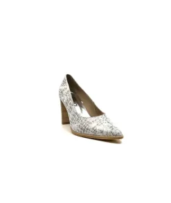 Myma 6530/04 Cuir Blanc & Argent
