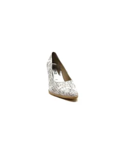 Myma 6530/04 Cuir Blanc & Argent