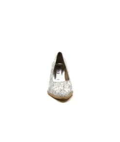 Myma 6530/04 Cuir Blanc & Argent