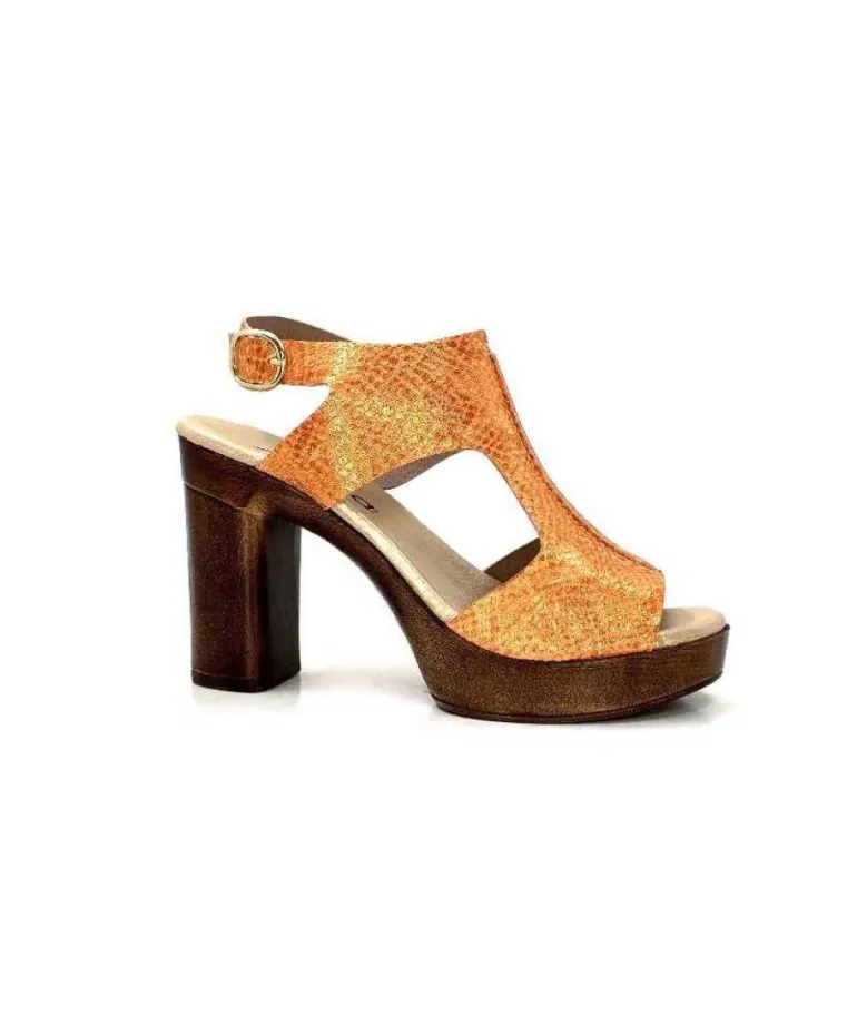 Myma 6580/01 Cuir Metal Orange
