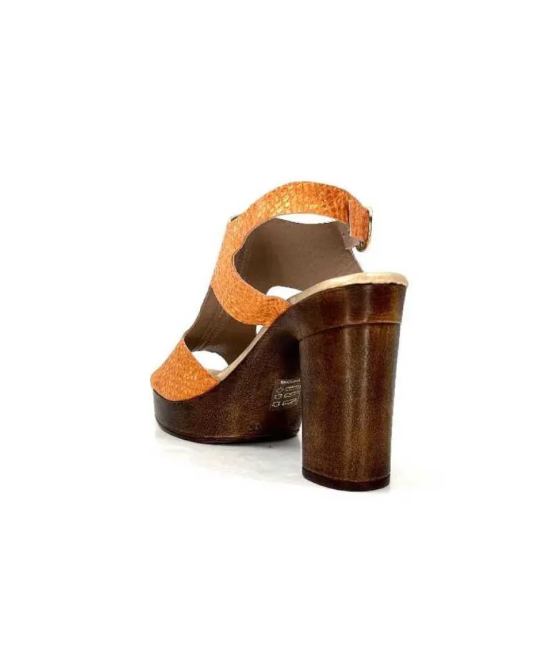 Myma 6580/01 Cuir Metal Orange