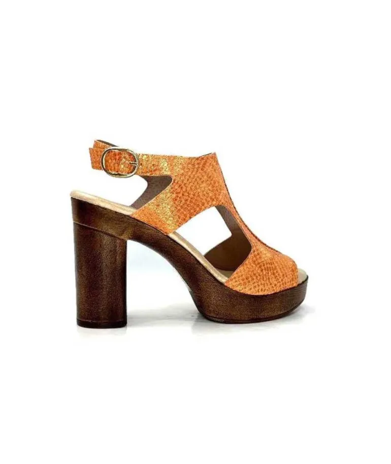 Myma 6580/01 Cuir Metal Orange