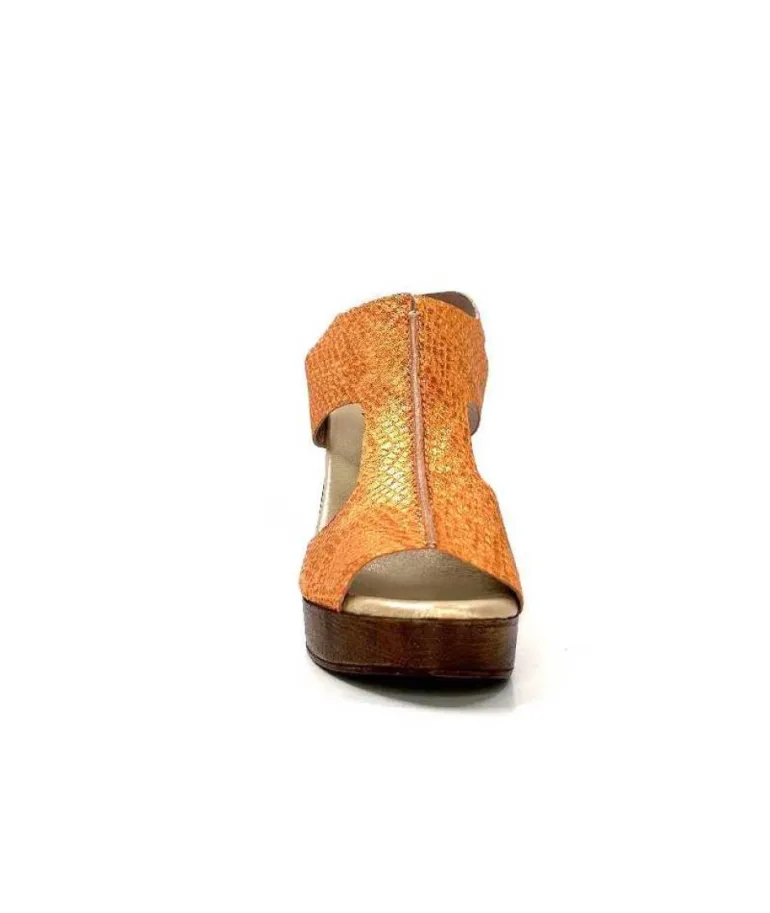 Myma 6580/01 Cuir Metal Orange