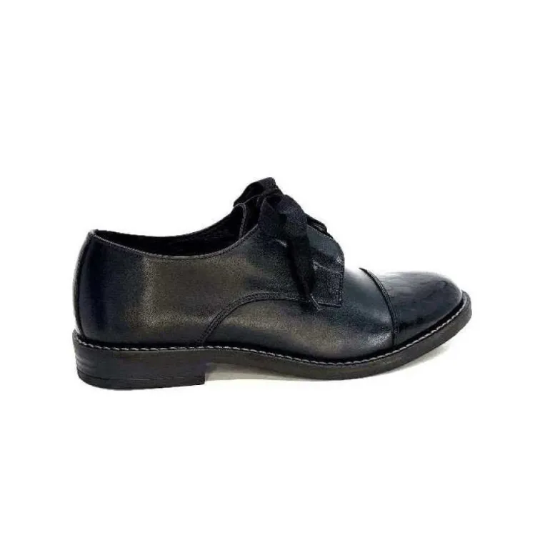 Myma 7008/01 Cuir Noir Vernis Noir