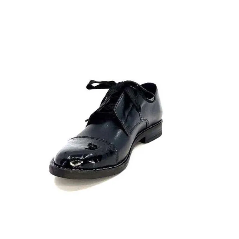 Myma 7008/01 Cuir Noir Vernis Noir