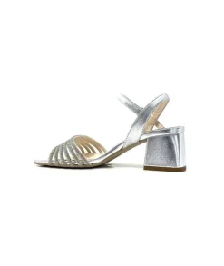 Nero Gardini 307320 De Cuir Strass Argent
