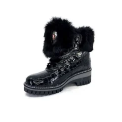 New Italia 1915450 Cuir Vernis Coco Noir