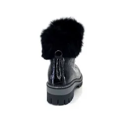 New Italia 1915450 Cuir Vernis Coco Noir