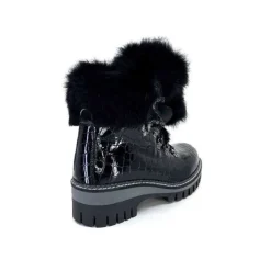 New Italia 1915450 Cuir Vernis Coco Noir