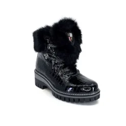 New Italia 1915450 Cuir Vernis Coco Noir