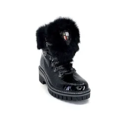 New Italia 1915450 Cuir Vernis Coco Noir