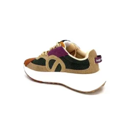 No Name Carter Runner Textile Kaki Noisette