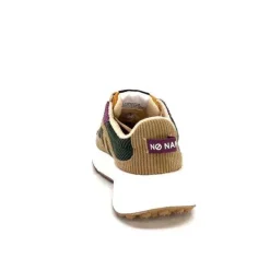 No Name Carter Runner Textile Kaki Noisette