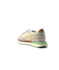 No Name Mia Jogger Daim Textile Beige Pastel Vert
