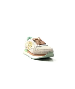 No Name Mia Jogger Daim Textile Beige Pastel Vert