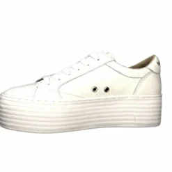 No Name Spice Sneaker Cuir Blanc
