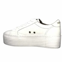 No Name Spice Sneaker Cuir Blanc