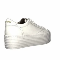 No Name Spice Sneaker Cuir Blanc