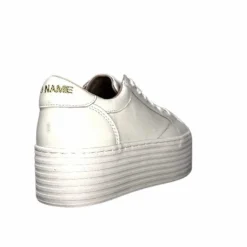 No Name Spice Sneaker Cuir Blanc