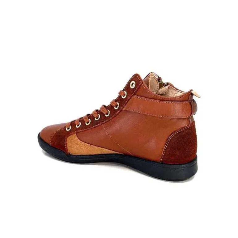 Pataugas 628270 Palme Cuir Rouille