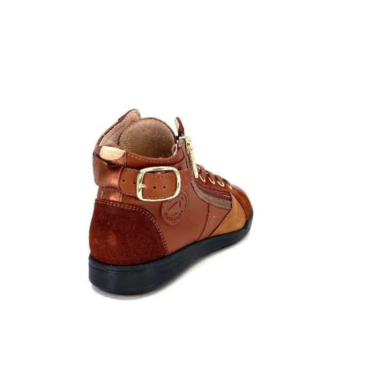 Pataugas 628270 Palme Cuir Rouille