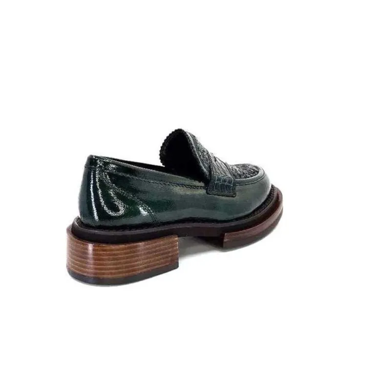 Pertini 32416 D8 Cuir Vernis Vert