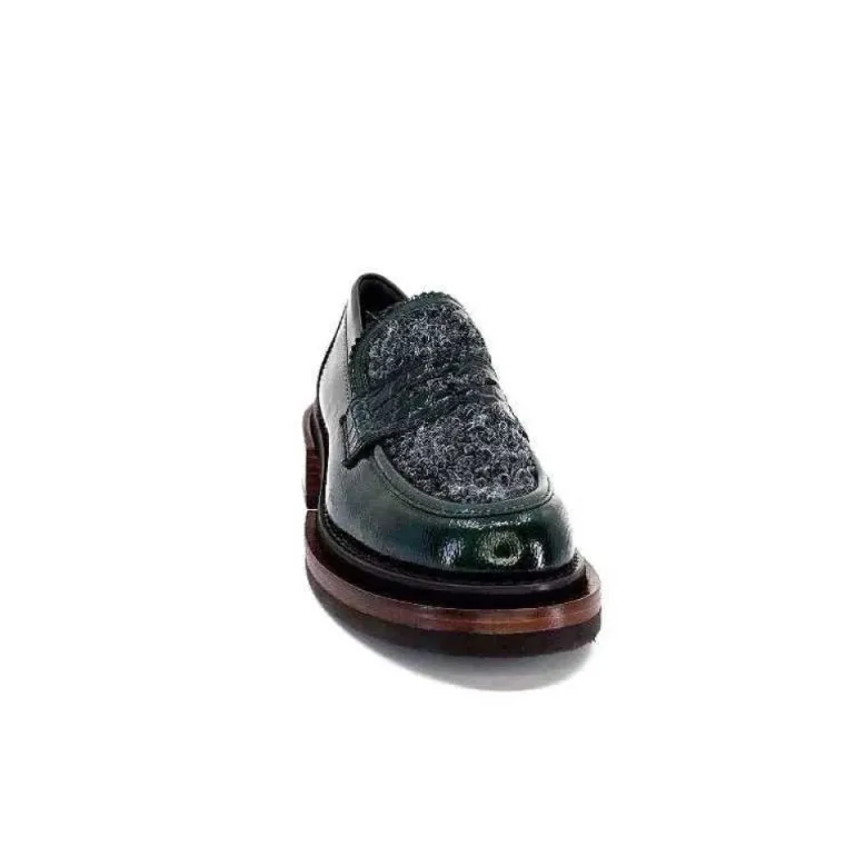 Pertini 32416 D8 Cuir Vernis Vert