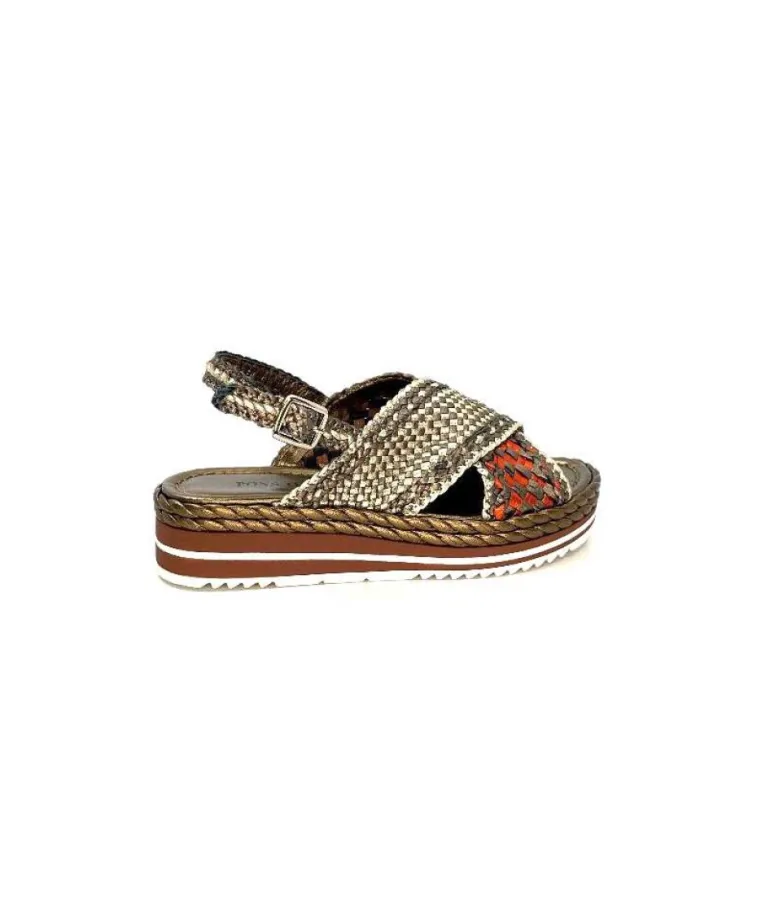 Pons Quintana 10265 Milan Cuir Metal Bronze